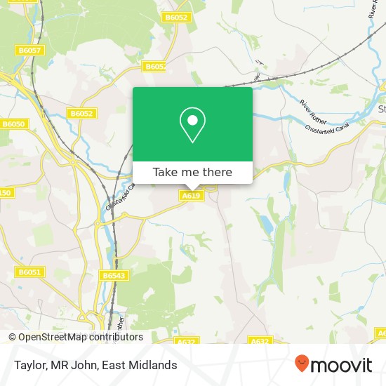 Taylor, MR John map