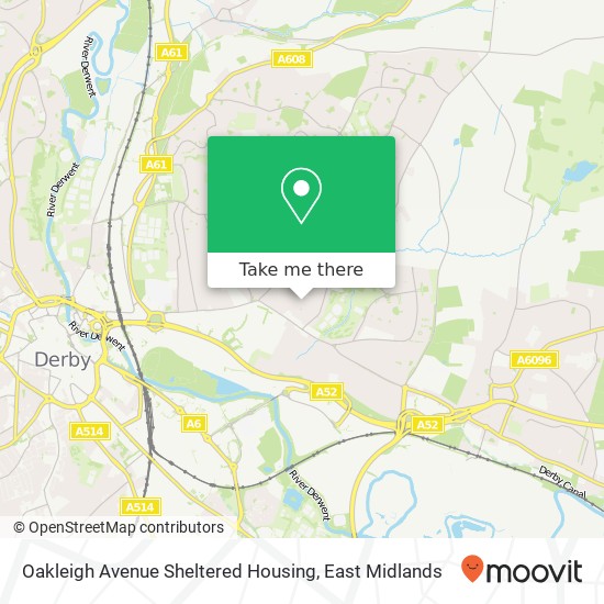 Oakleigh Avenue Sheltered Housing map