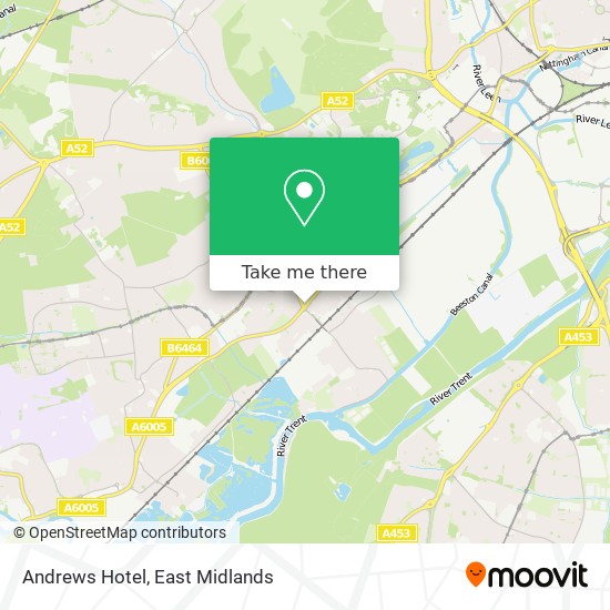 Andrews Hotel map