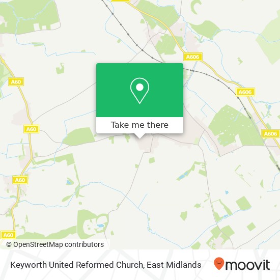 Keyworth United Reformed Church map
