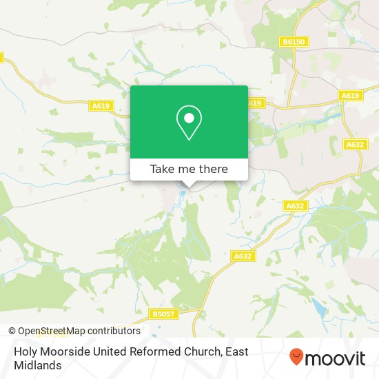 Holy Moorside United Reformed Church map