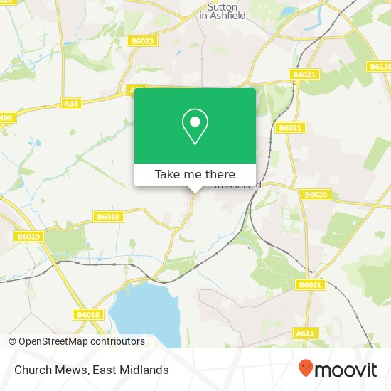 Church Mews map