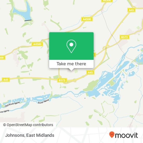 Johnsons map