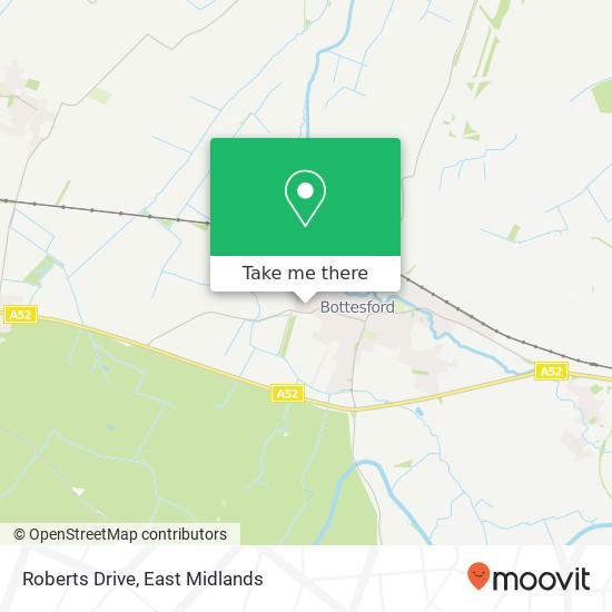Roberts Drive map