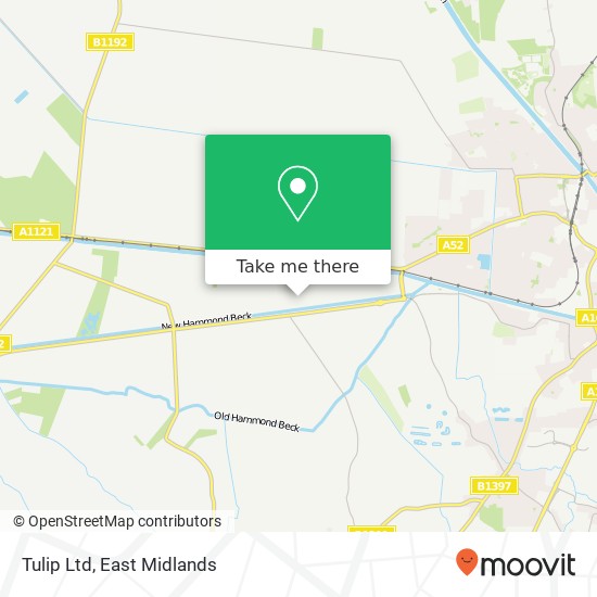Tulip Ltd map