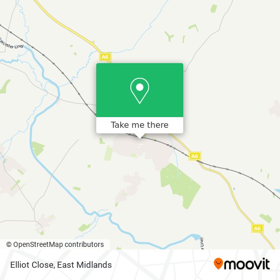 Elliot Close map