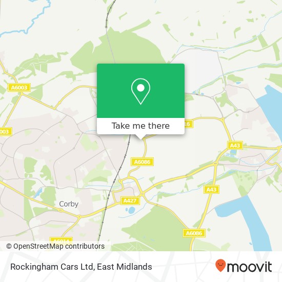 Rockingham Cars Ltd map