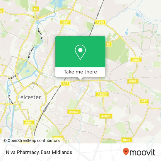 Niva Pharmacy map