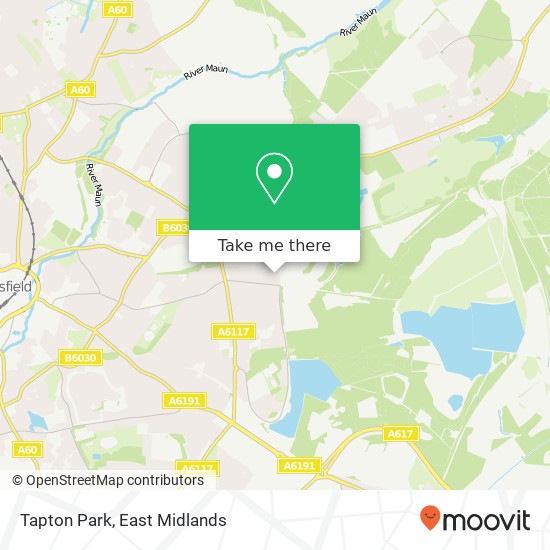 Tapton Park map