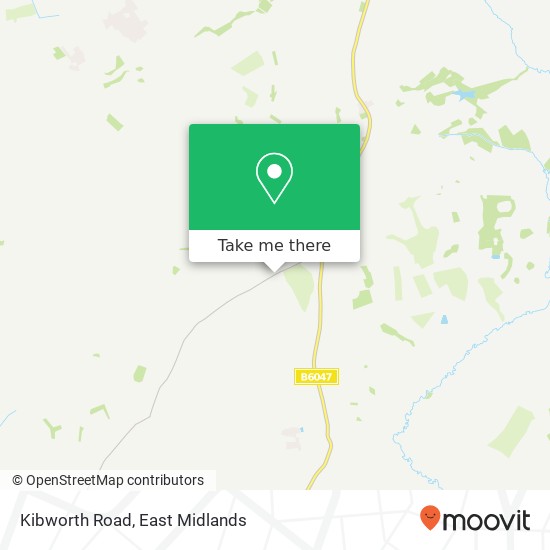 Kibworth Road map