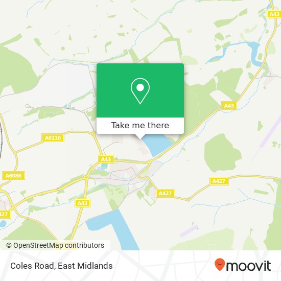 Coles Road map