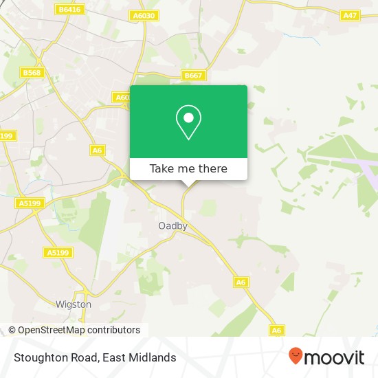 Stoughton Road map