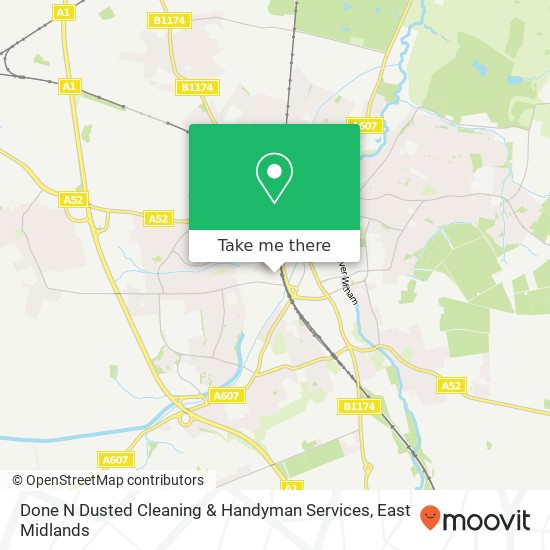 Done N Dusted Cleaning & Handyman Services map