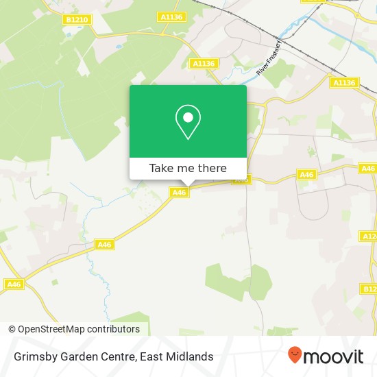 Grimsby Garden Centre map