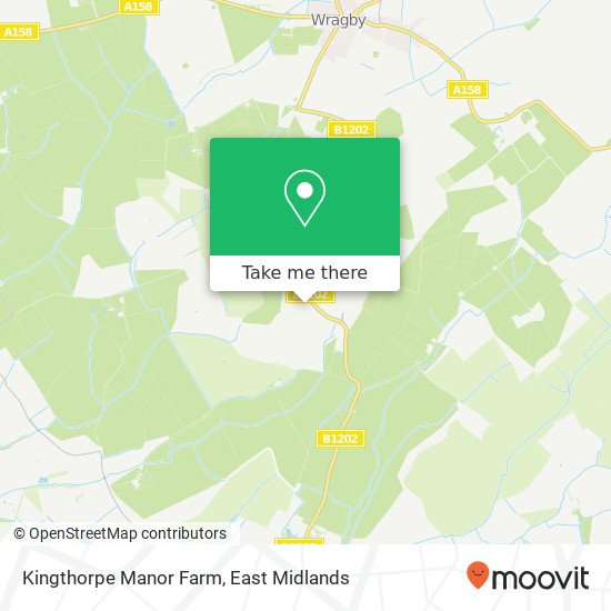 Kingthorpe Manor Farm map