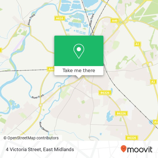 4 Victoria Street map