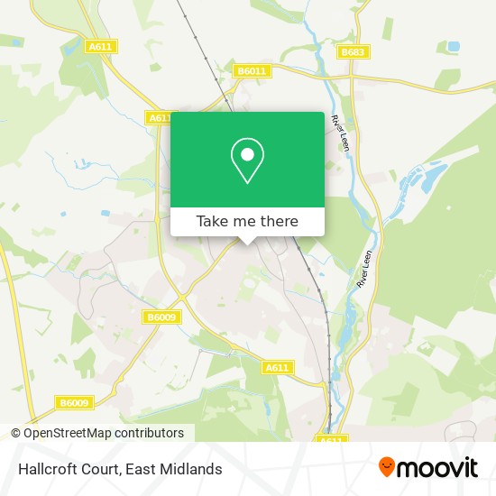 Hallcroft Court map