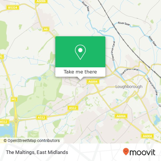The Maltings map