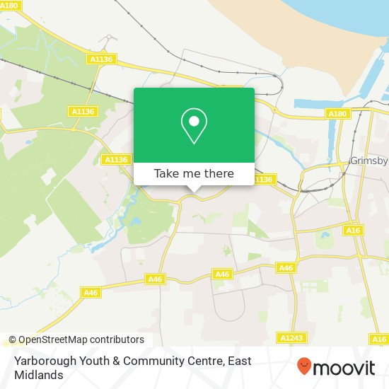 Yarborough Youth & Community Centre map