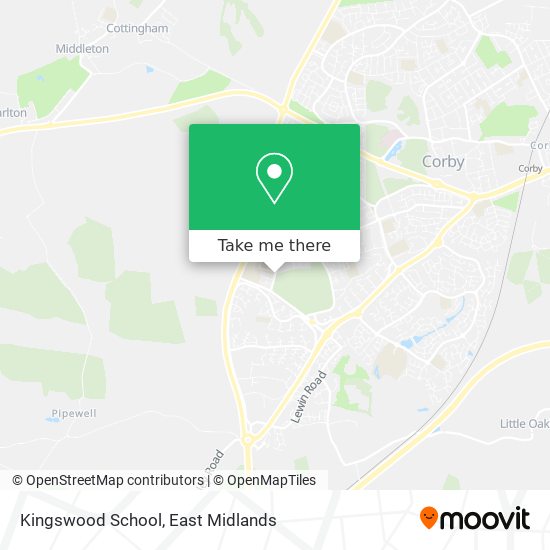 Kingswood School map