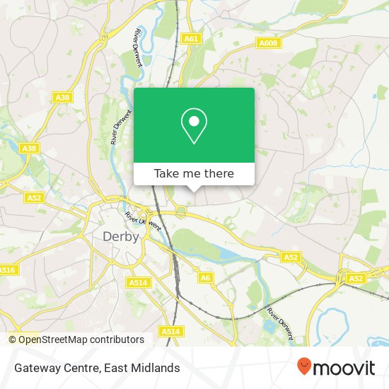 Gateway Centre map