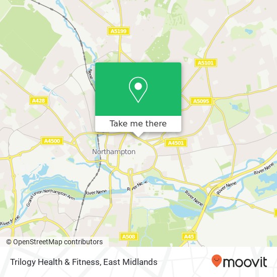 Trilogy Health & Fitness map