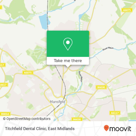 Titchfield Dental Clinic map