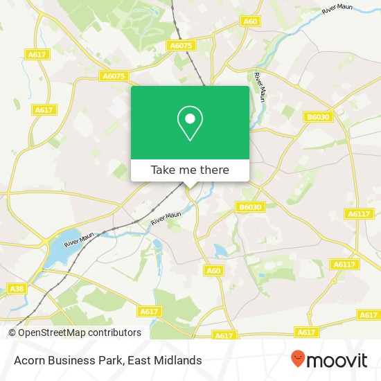 Acorn Business Park map