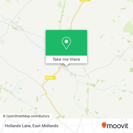 Hollands Lane map