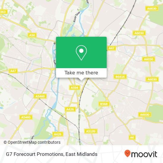 G7 Forecourt Promotions map