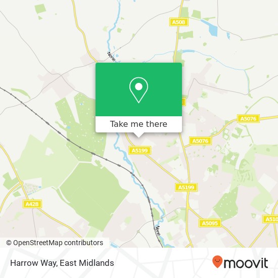 Harrow Way map