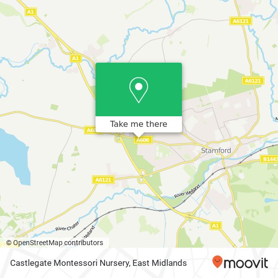 Castlegate Montessori Nursery map