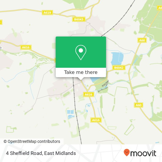 4 Sheffield Road map