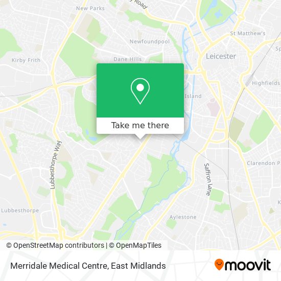 Merridale Medical Centre map