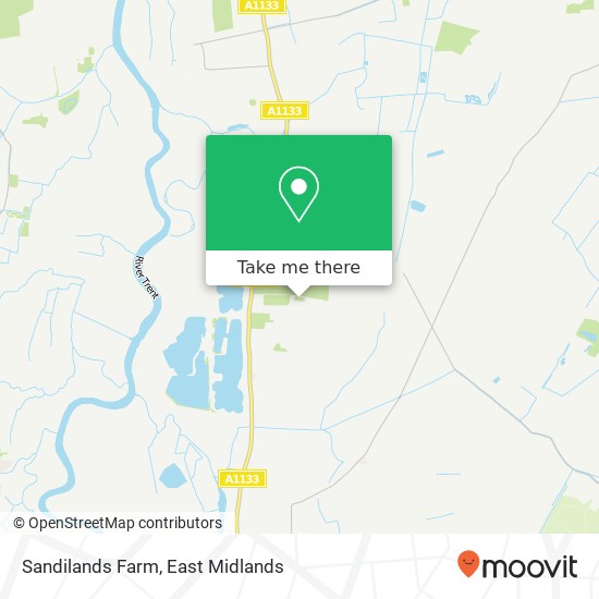 Sandilands Farm map