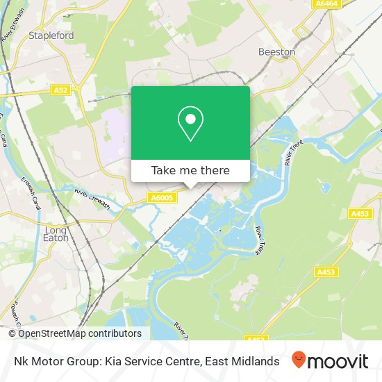 Nk Motor Group: Kia Service Centre map