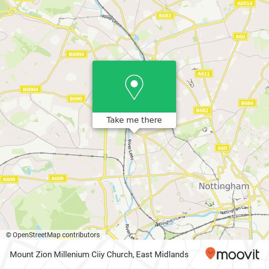Mount Zion Millenium Ciiy Church map