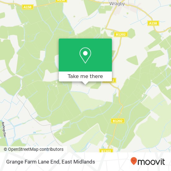Grange Farm Lane End map