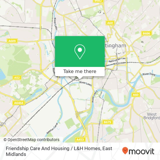 Friendship Care And Housing / L&H Homes map