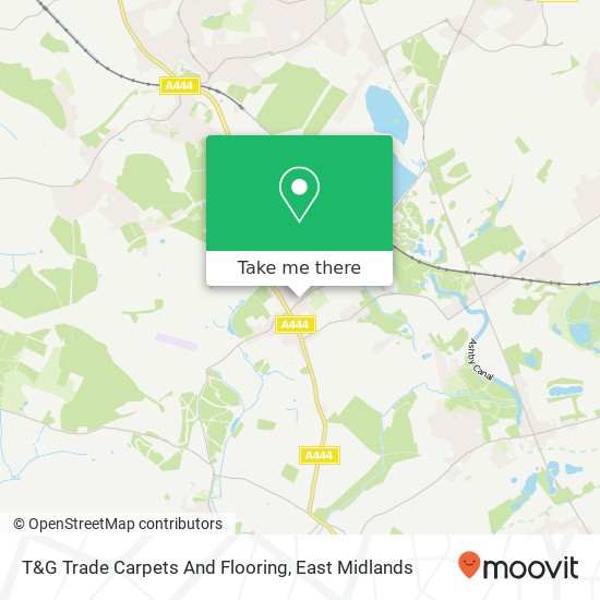T&G Trade Carpets And Flooring map