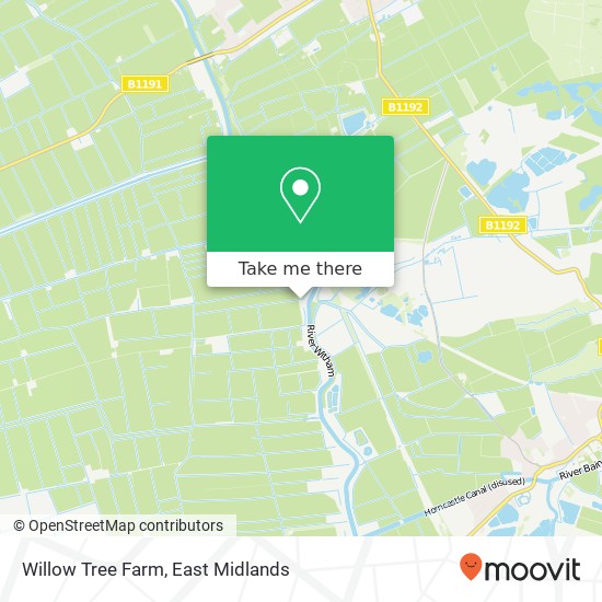 Willow Tree Farm map