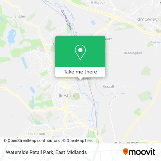 Waterside Retail Park map