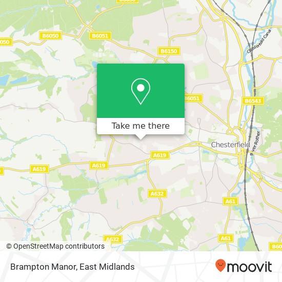 Brampton Manor map