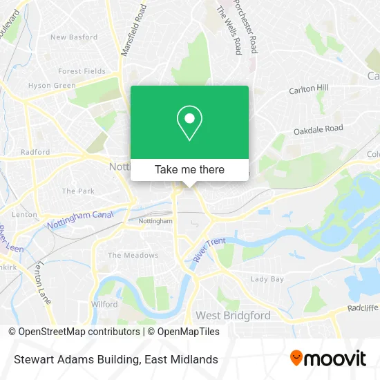 Stewart Adams Building map