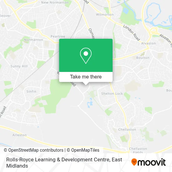 Rolls-Royce Learning & Development Centre map