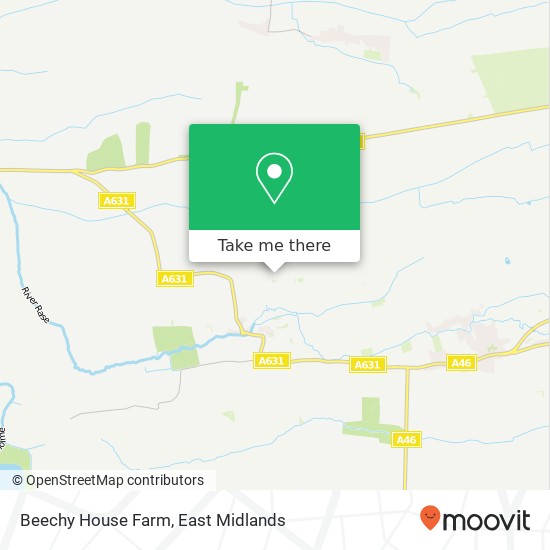 Beechy House Farm map