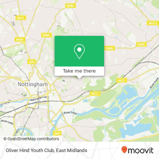Oliver Hind Youth Club map