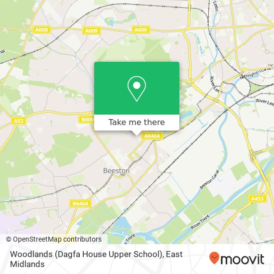 Woodlands (Dagfa House Upper School) map