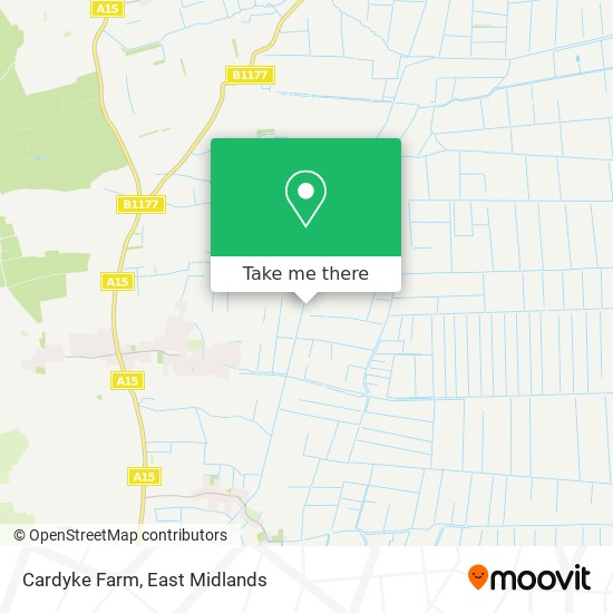 Cardyke Farm map