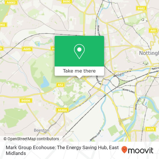 Mark Group Ecohouse: The Energy Saving Hub map
